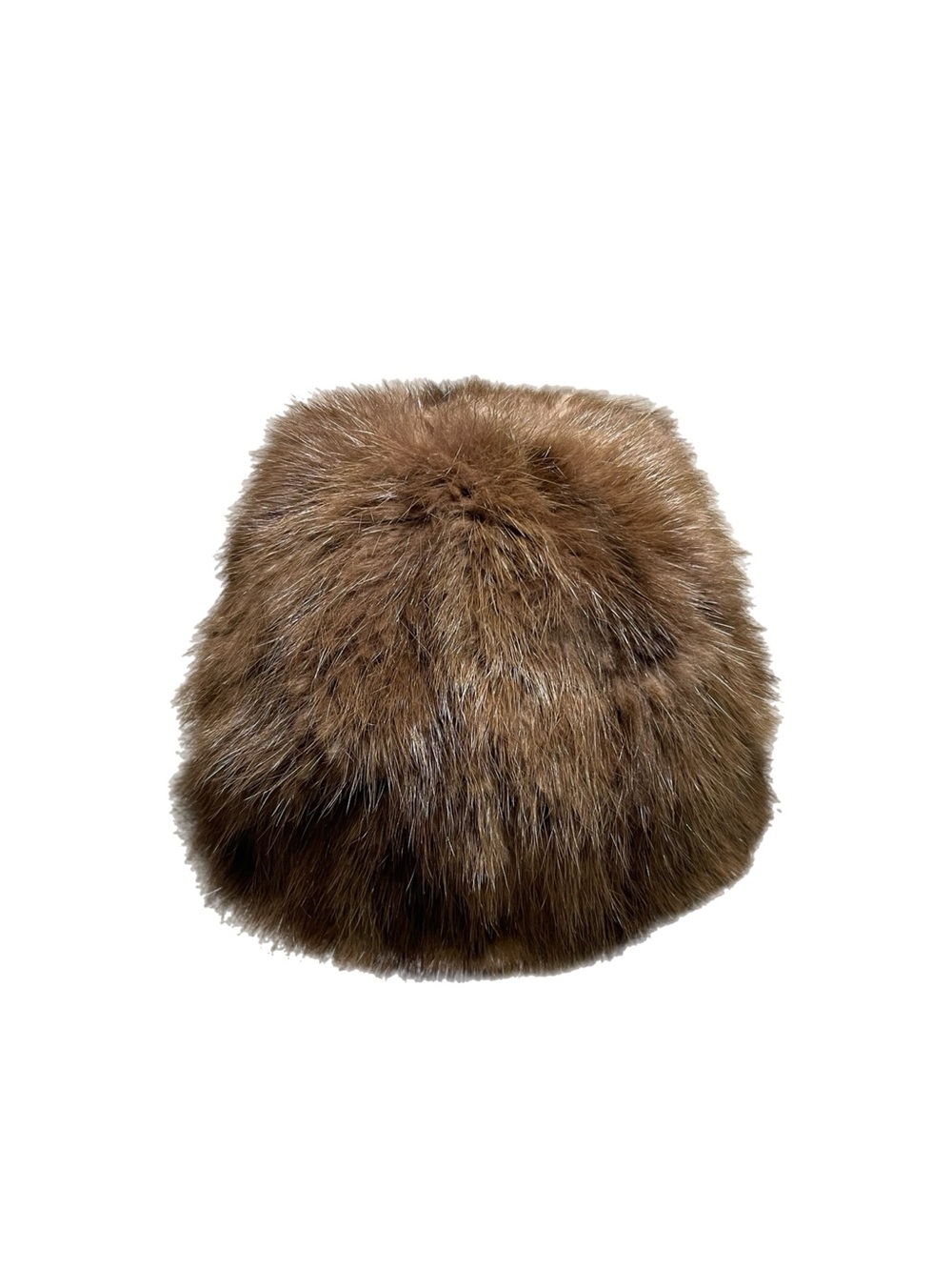 Vintage 70s Coyote Fur Crossack Hat